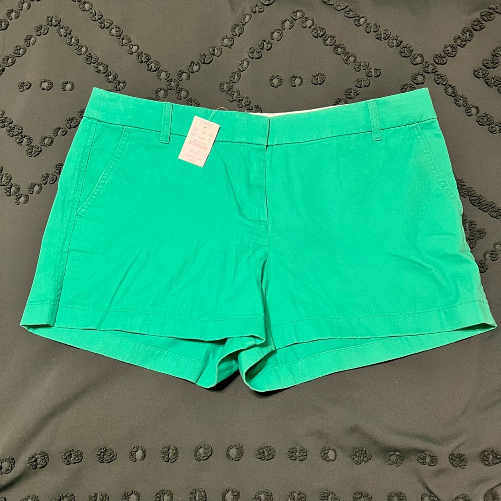 J. Crew Green Shorts